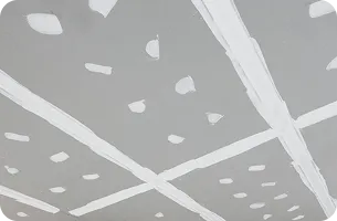 Immagine di soffitto con sistema a secco