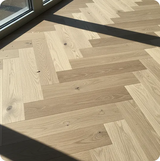 Posa parquet a lisca di pesce