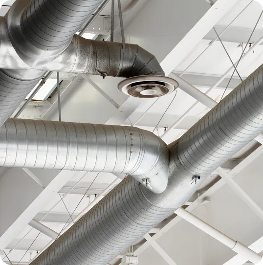 Sistema di ventilazione industriale